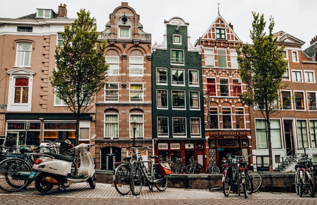 Centre ville d'Amsterdam