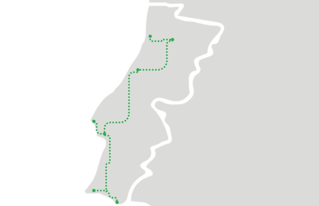 Un itinéraire Interrail du Nord au Sud du Portugal