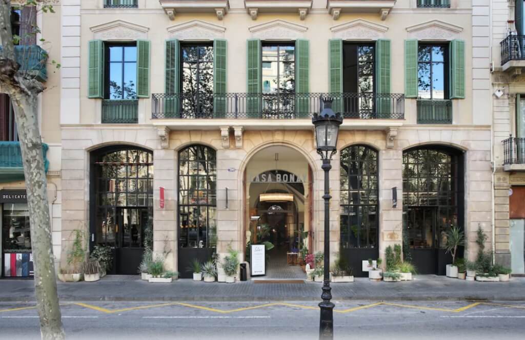 Hotel Casa Bonay où séjourner lors d'un voyage en train depuis Bordeaux