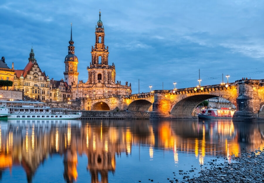 Dresden gehört zu den romantischen Städten Deutschlands