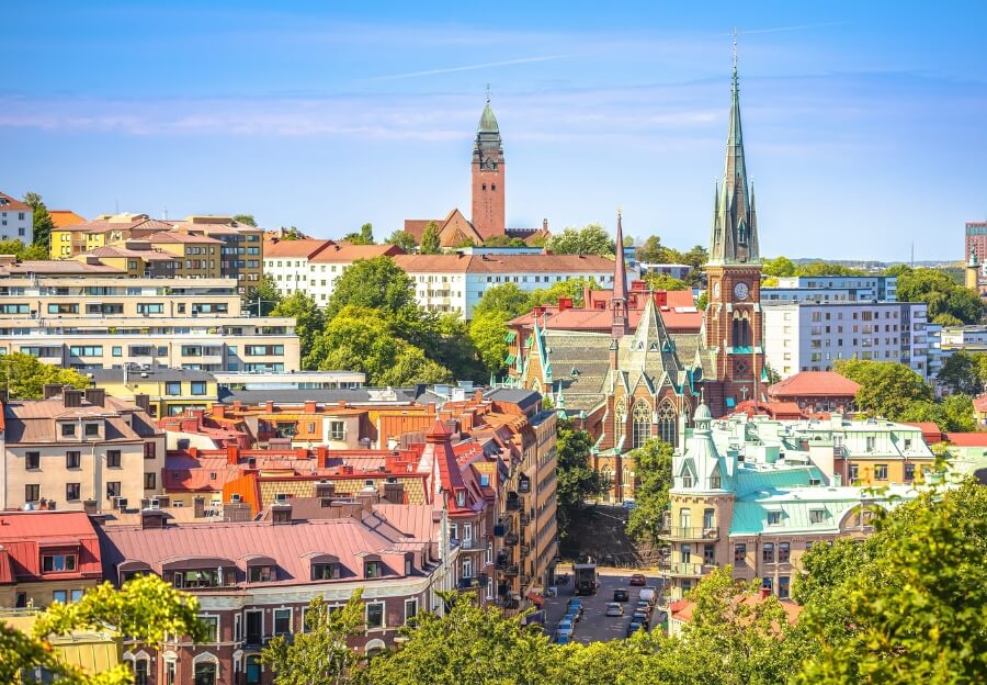 Urlaub im März ohne fliegen in Göteborg