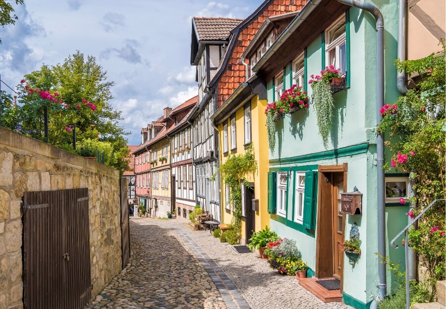 Quedlinburg gehört zu den romantischen Orten Deutschlands