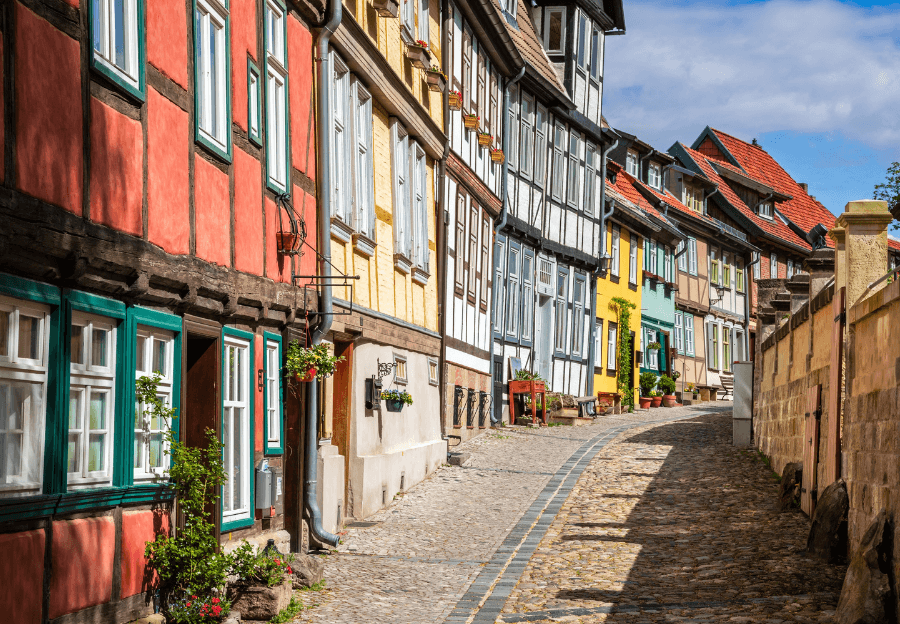 Fachwerkhäuser in Quedlinburg