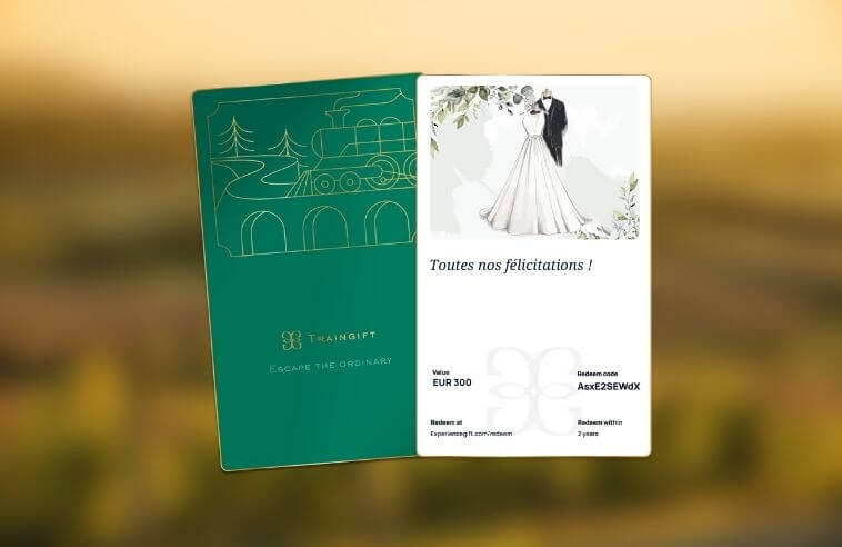 e-Carte cadeau mariage