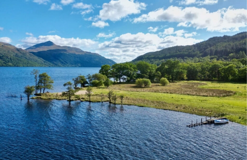 Loch Lomond, a great Railway day trip in the UK from Glasgow