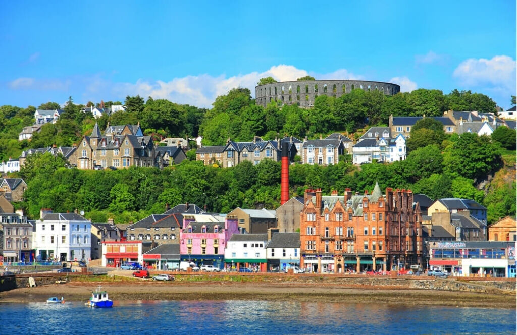Oban is a great Railway day trip in the UK from Glasgow
