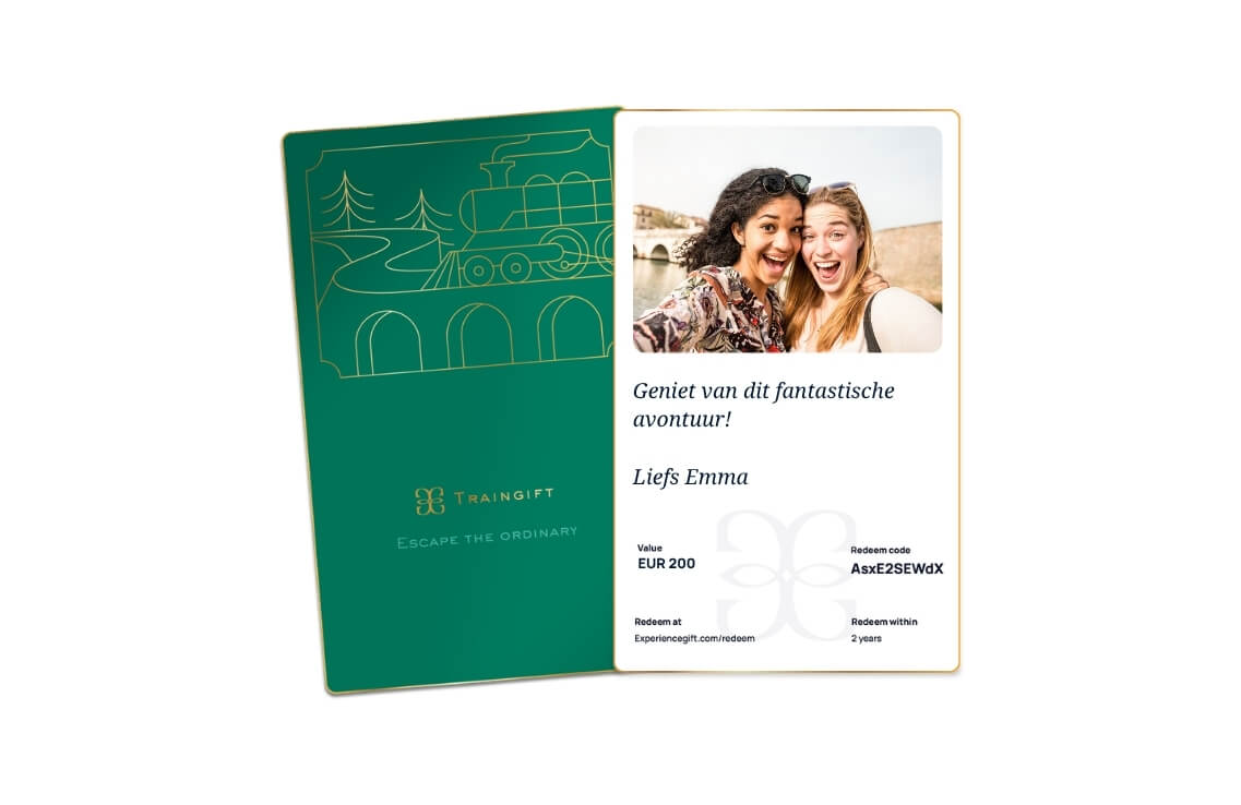 Trein cadeaubon interrail